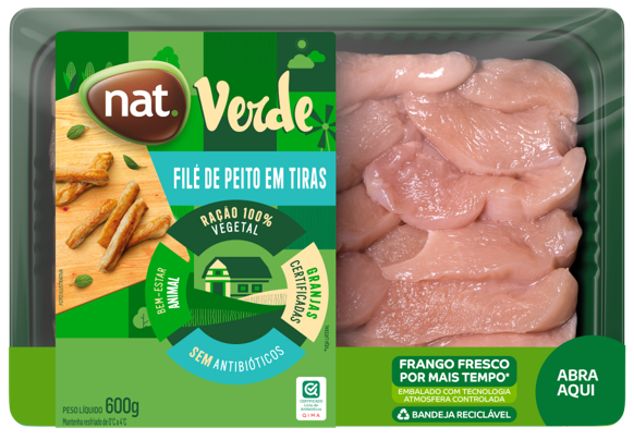 Filé de Peito em Tiras Resfriado