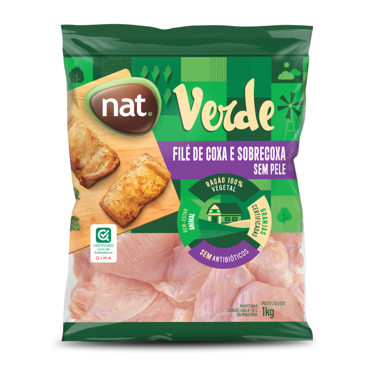 Filé de Coxa e Sobrecoxa Sem Pele