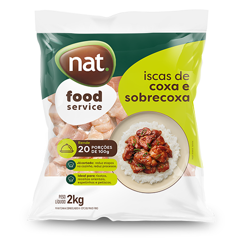 Iscas de Coxa e Sobrecoxa